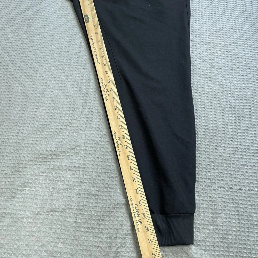 Figs Tansen Jogger Scrub Pants Medium Short M/S Mens Black Stretch